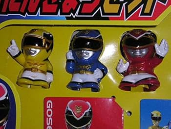 Amazon.co.jp: □天装戦隊ゴセイジャー ゆびにんぎょうセット